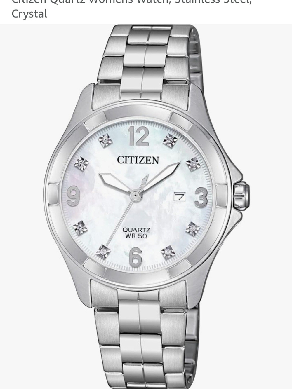 Citizen watch MOP dial